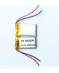 Акумулятор літій-полімерний 200 mAh 3.7 V 502030