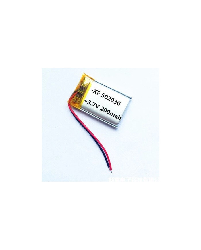 Акумулятор літій-полімерний 200 mAh 3.7 V 502030