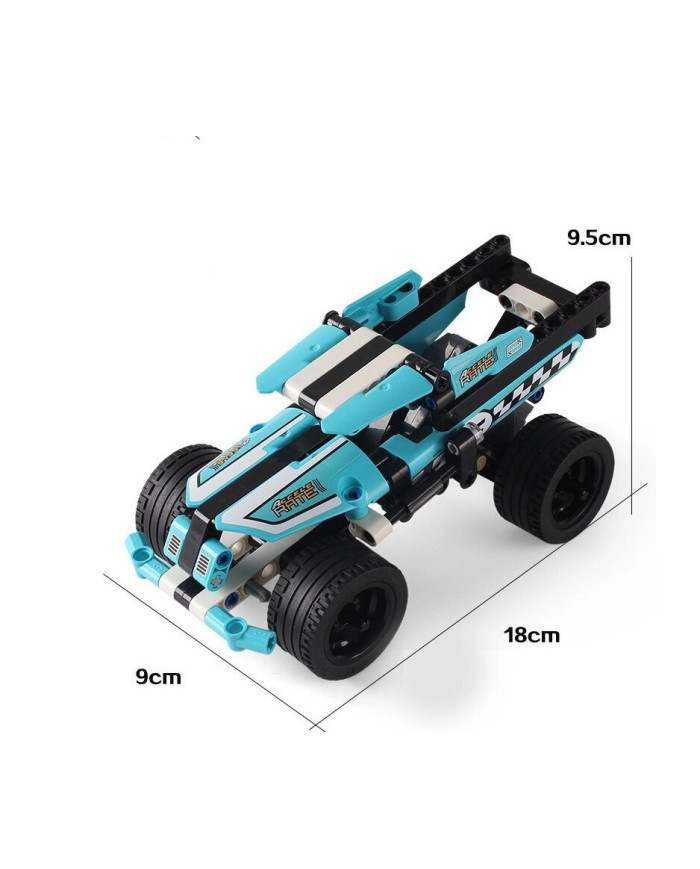 Конструктор JiSi bricks 3420 "Трюковой грузовик"