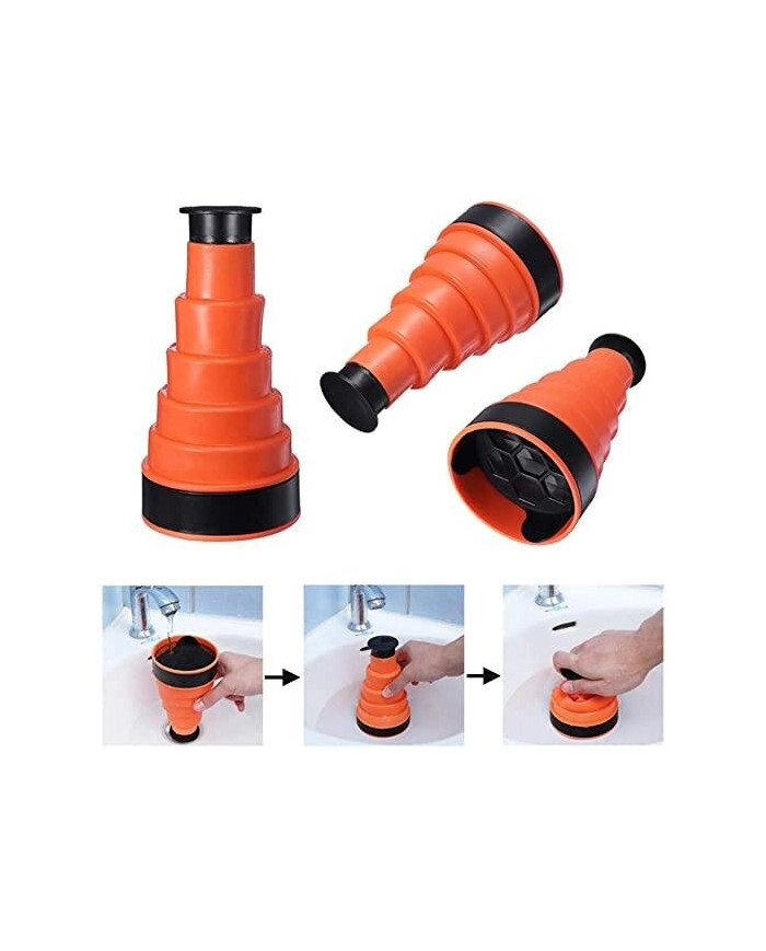 Ручний плунжер для раковини Water Drain Clog Cannon