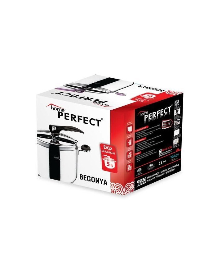 Скороварка Home Perfect 5л. нержавеющая сталь Турция