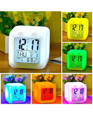 Часы ночник хамелеон COLOR CHANGING CLOCK