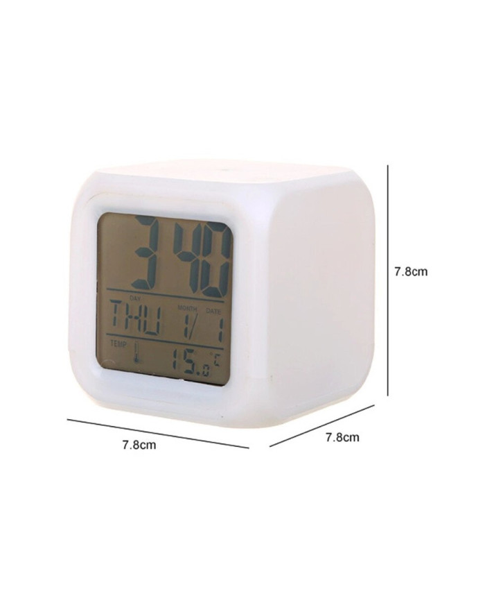 Часы ночник хамелеон COLOR CHANGING CLOCK