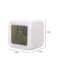 Часы ночник хамелеон COLOR CHANGING CLOCK