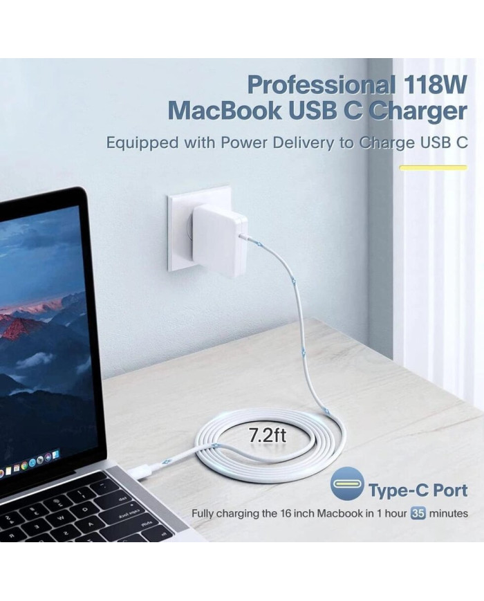 Блок живлення для ноутбука USB TYPE C 118W