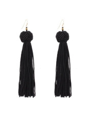 Женские длинные серьги-кисти Saint Laurent