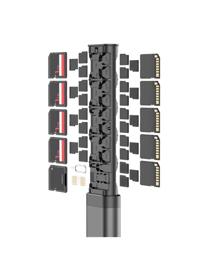 Кейс для зберігання SD, MicroSD карт BUDI