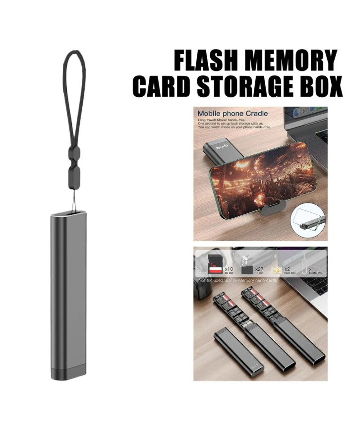 Кейс для зберігання SD, MicroSD карт BUDI